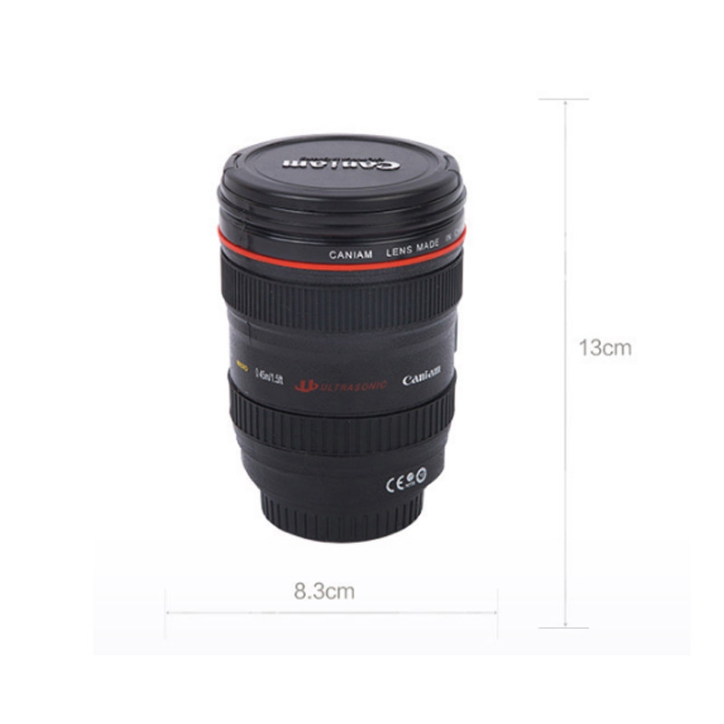 

Camera Lens Coffee Mug Creative Len Water Milk Juice Cup Designer Home Cafe Mug Drinkware HHA1155, 480ml