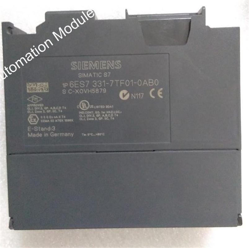

1 PC New 6ES7331-7TF01-0AB0 SIMATIC DP HART analog input SM 331 8 AI 0/4 - 20 mA 6ES7 331-7TF01-0AB0 1Y warranty