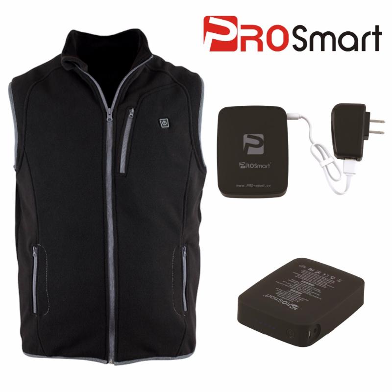 

PROsmart HV-108-51 Men / Women Winter Cordless Battery Heated Vest with 5V battery included, As pic