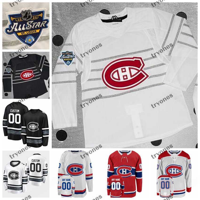 

Customize 2020 All Star Game 6 Shea Weber 31 Carey Price Max Domi Montreal Canadiens Hockey Jersey Kovalchuk Drouin Gallagher Lehkonen Byron, 2019 white