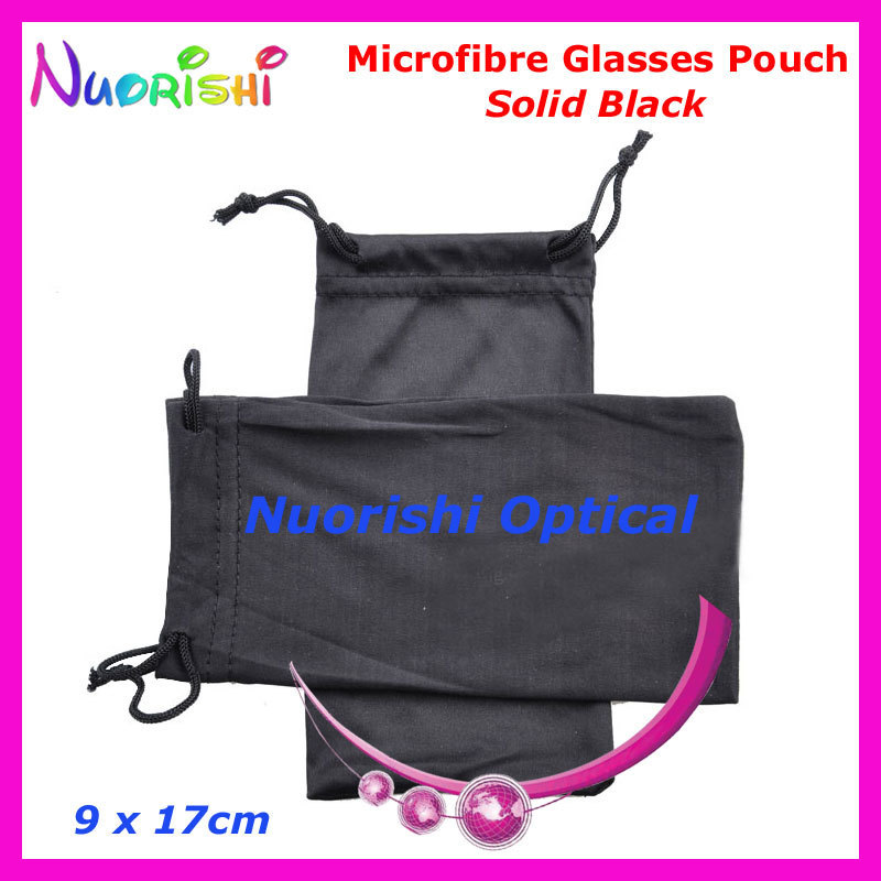 

50pcs Wholesale Black or Grey Double Drawstring Microfibre Sunglass Glasses Eyeglass Soft Case Bag Pouch Free Shipping CP030 T200505