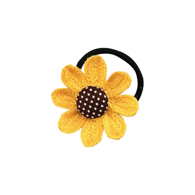 

2020 Flower Hair Barrette Hairpins Princess Headwear Kids Elastic Hair Bands Baby Headdress Children Girls Accessories