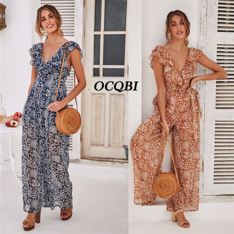bohemian jumpsuit attire