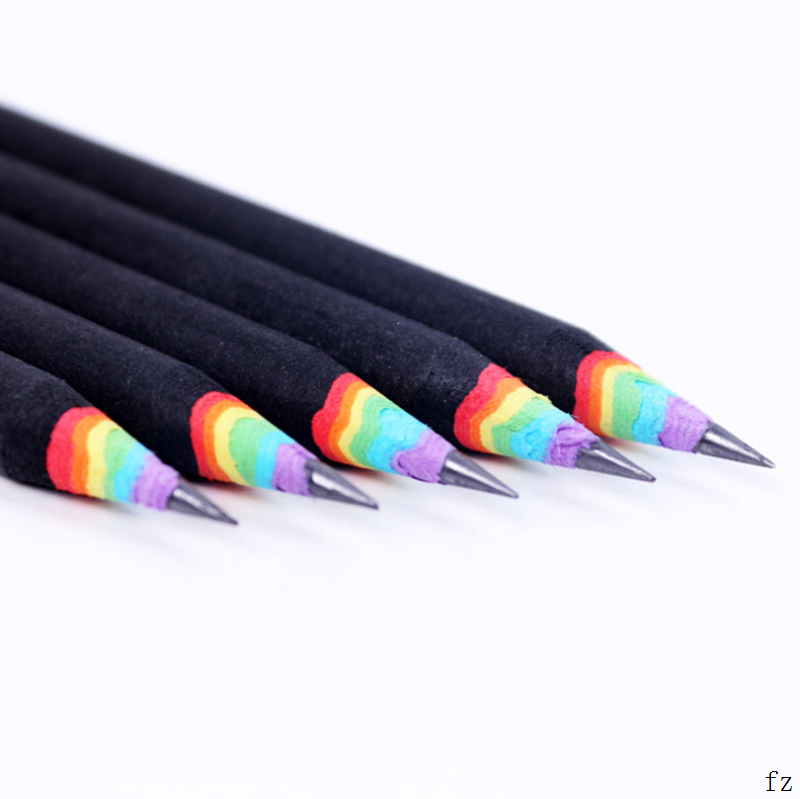 

200 Pcs Rainbow Pencil for Kids Environmental School Pencils Writing Supplies
