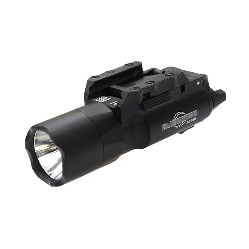 

Tactical SF X300 Ultra LED Pistol Light X300U Hunting Rifle Flashlight White light 400 lumens Output fit Picatinny or Universal Rail