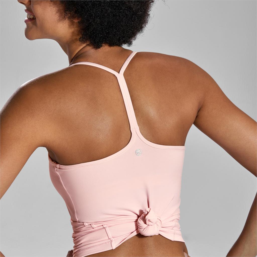 

Women's Compression Built in Bra Camisole Long Workouts Tank Tops, Black01