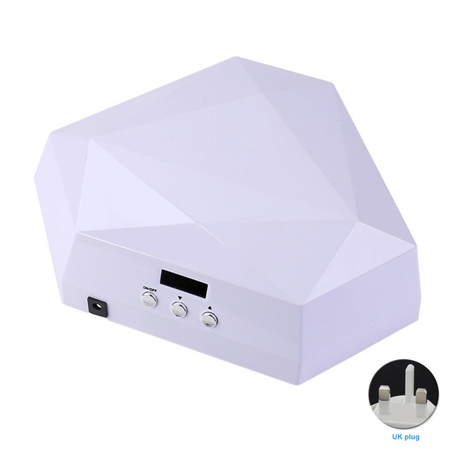 White UK Plug