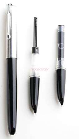 

Pen classic retro male and female students dedicated writing calligraphy calligraphy adult business office, Red