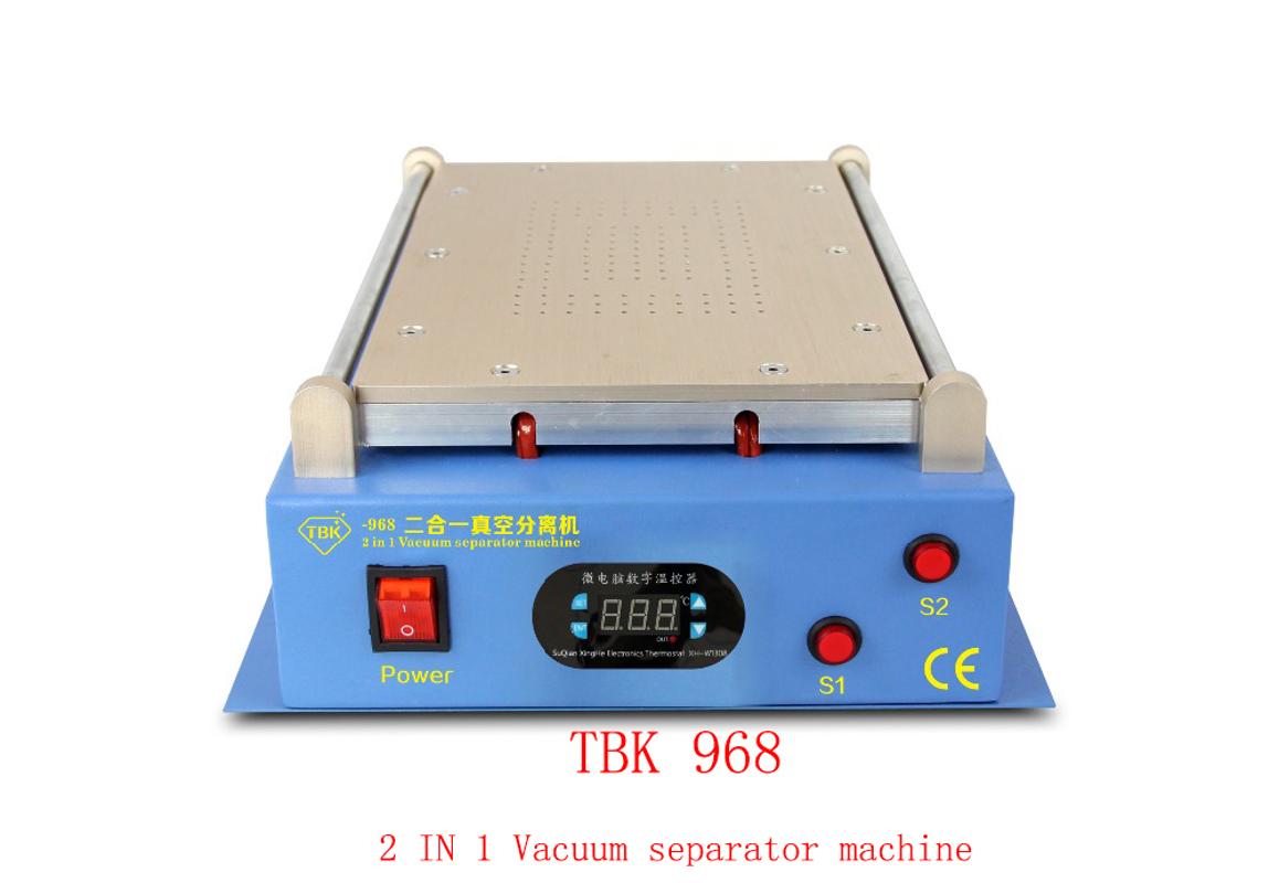 

TBK-968 2in1 Vacuum Lcd Separator Machine Hot Plate Automatic Touch Screen Separator UYUE Case Electrical 9.0kg (19.84lb.) Piece