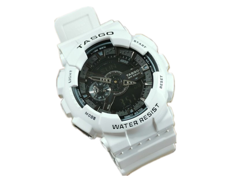 

2020 5pcs/lot NEW G brand men's wristwatch, Sport dual display GMT Digital LED reloj hombre Military watch relogio masculino for teens, Full black