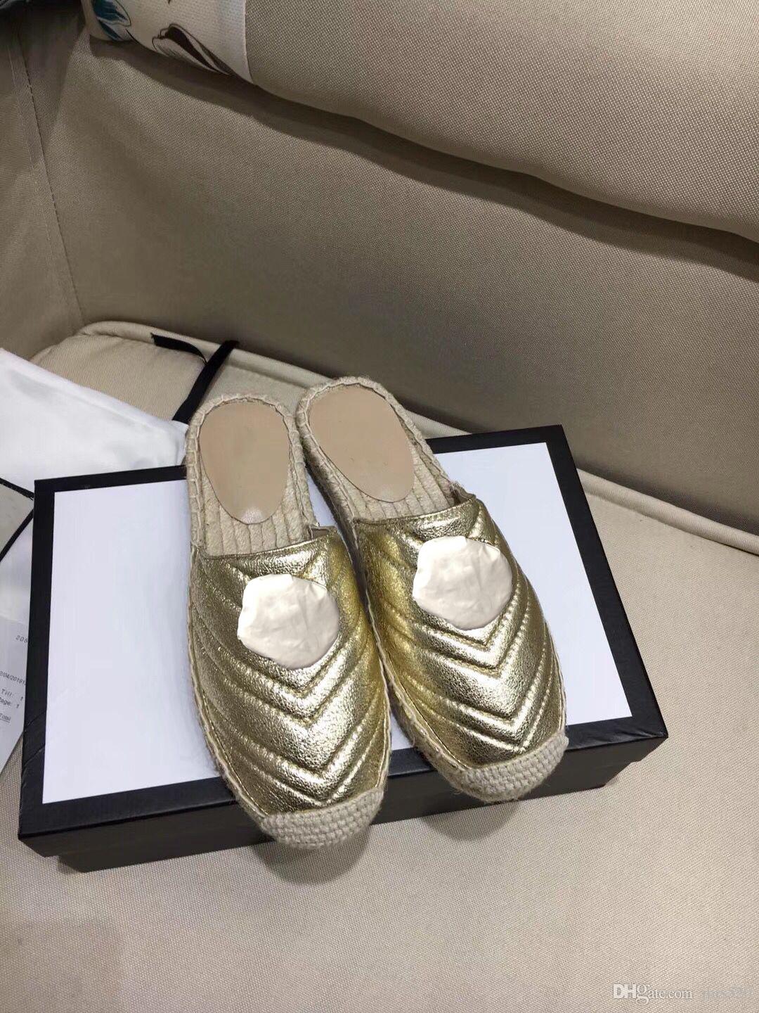 

Designer Summer Beach slippers fashion Lazy Baotou platform flops leather Letters lady Thick bottom Slides women shoes Metal Ladies Sandals Large size 36-41 us4-us11, Extra surprises