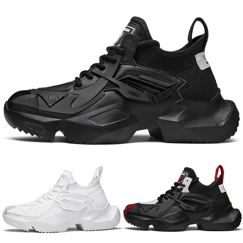 

High quality Platform shop01 sneaker type7 soft white black red lace cushion young MEN boy Running Shoes Designer trainers Sports Sneakers, Color#1