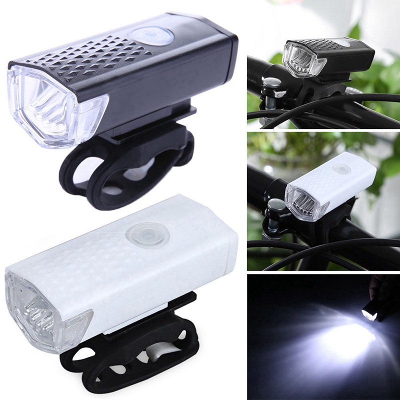

Bike Light USB Rechargeable Bicycle Front Light Lamp Waterproof for Bike Headlight Cycling LED Bicycle Accessories