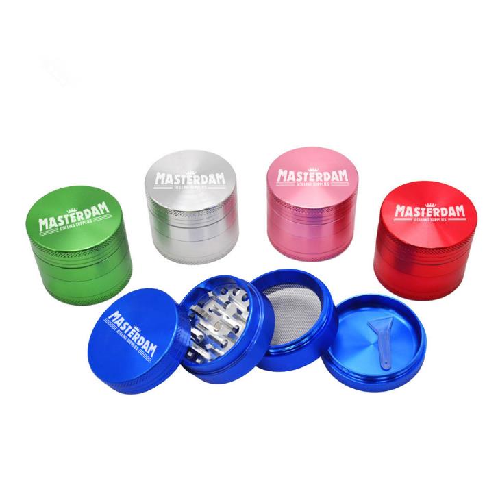 

4-Layer Metal Smoke Grinder 50MM Diameter Grinder Manual Smoke Crusher