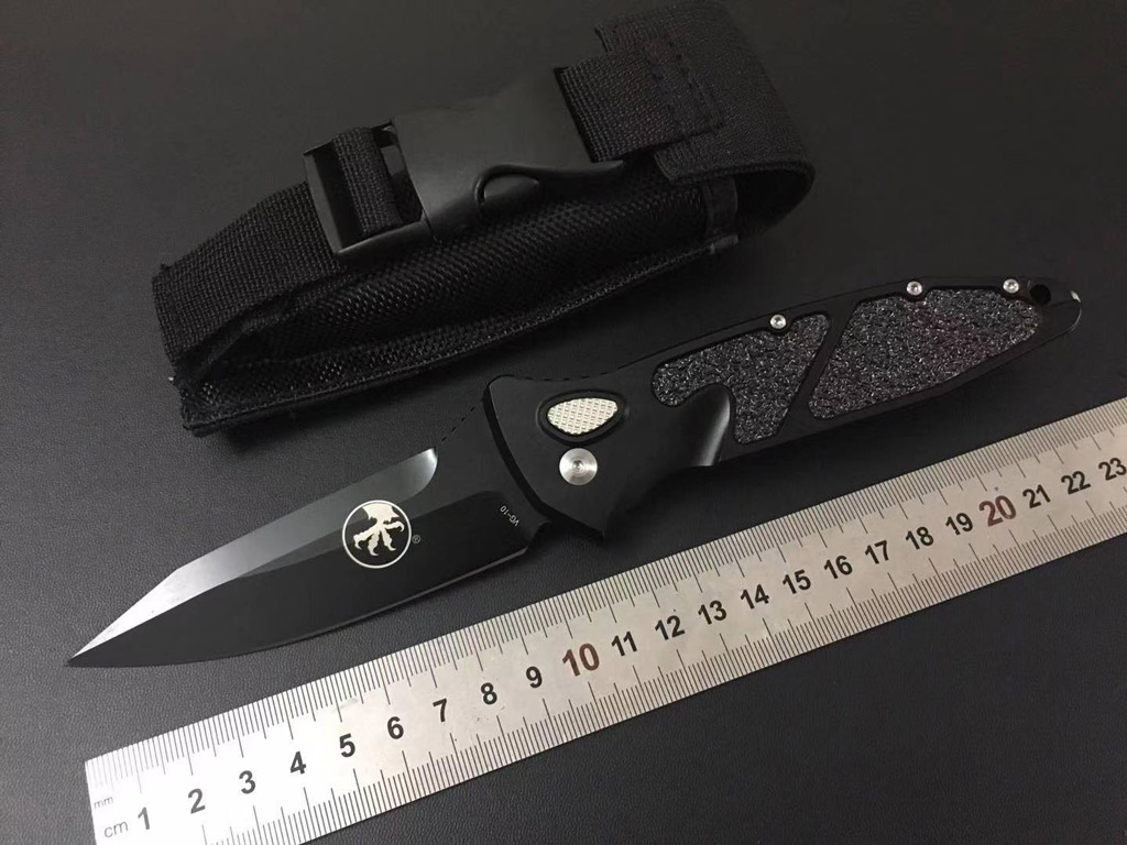 

Micro-tech Assist Knife VG10 blade EDC Tool Ball Bearing Fast Open Knife Outdoor Tool tactical folding survival Tool Defense Pocket Auto Knife