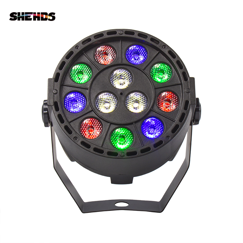 

SHEHDS Mini LED Par 12x3W RGBW LED Stage Light Par Light With DMX512 for Disco DJ projector Machine Party Decoration SHEHDS Stage Lighting