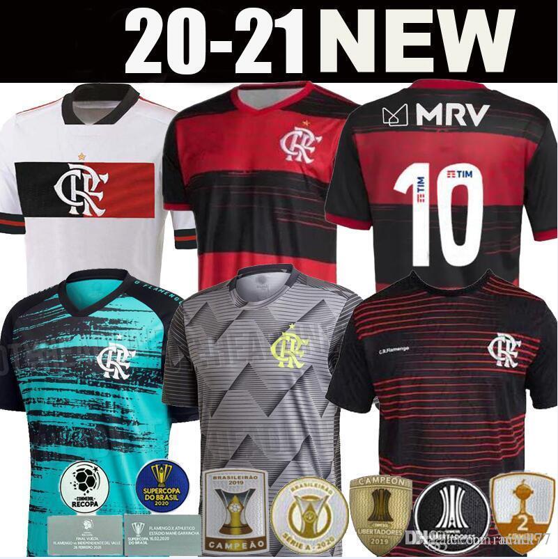 Soccer New 2020 2021 Flamengo Away Soccer Jersey Man Football Shirt S Xxl Com