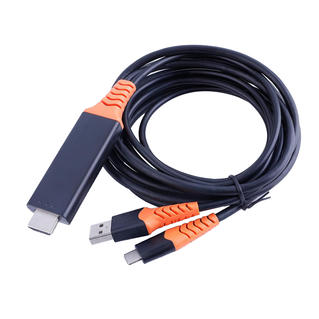 MagiDeal RCA Composite AV Audio Video Cable Cord For iPhone iPod iPad To TV