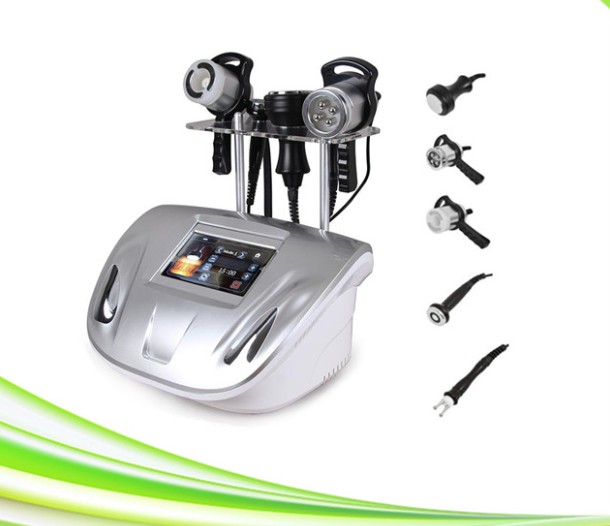 

5 in 1 bio microcurrent face lift rf slimming ultrasonic cavitation machine price
