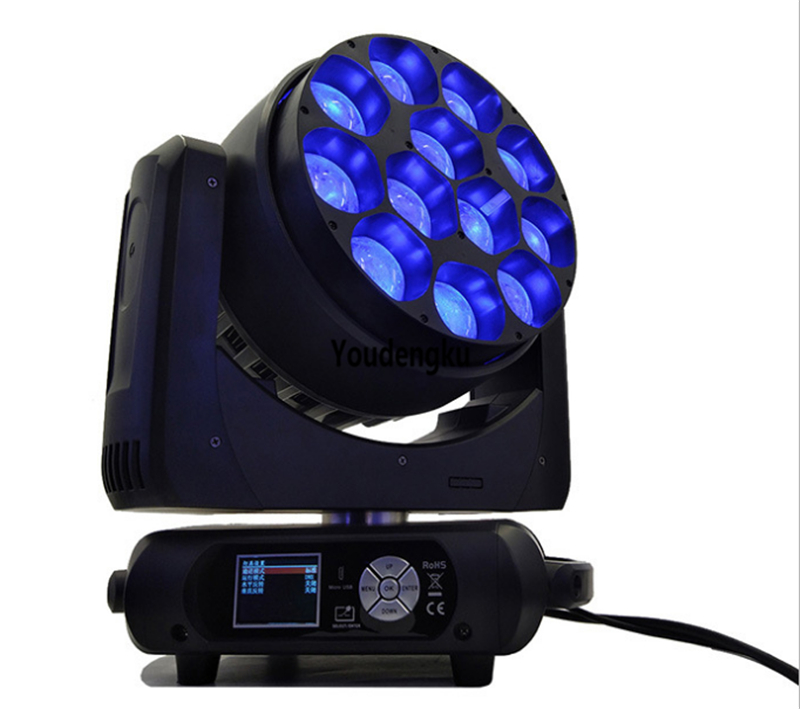 Big power moving head Beam led light 12x40W 4 in 1 rgbw Pixel control LED Wash Zoom MovingHead party stage lightings-image-468491305