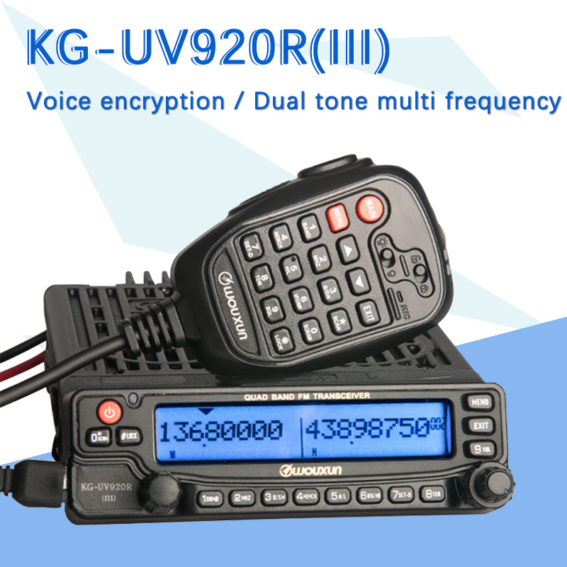 Car Mini Transceiver 136-174//400-480MHz Dual Band Pocket Mobile Walkie Talkie