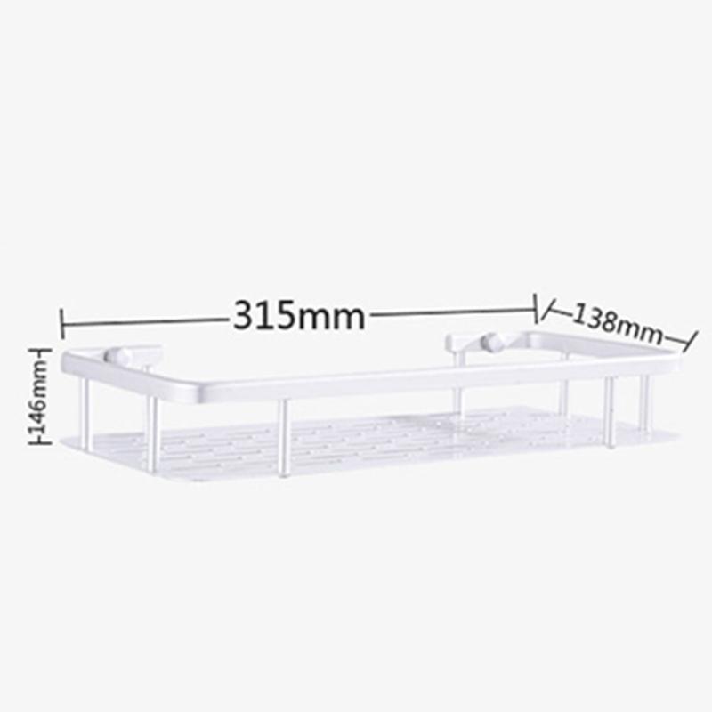 

2 Layer Bathroom Shelf Shower Shampoo Soap Cosmetic Shelves Bathroom Accessories Storage Organizer Rack Holder
