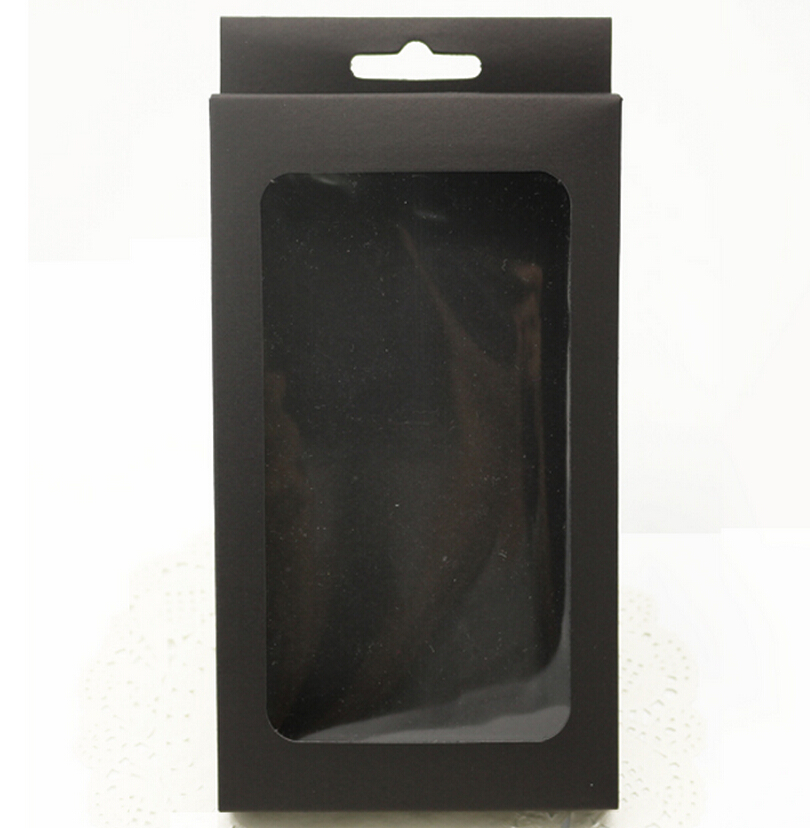 

30pcs 156*90*15mm Phone Packaging Paper Box Cell Phone Cardboard Packaging Boxes Mobile Craft Display Box with Hole