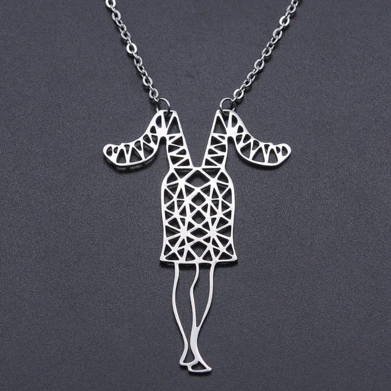 

Stainless Steel Fashion Dress Necklace for Women Fashion Jewelry Necklaces Wholesale Accept OEM Order Dropshipping