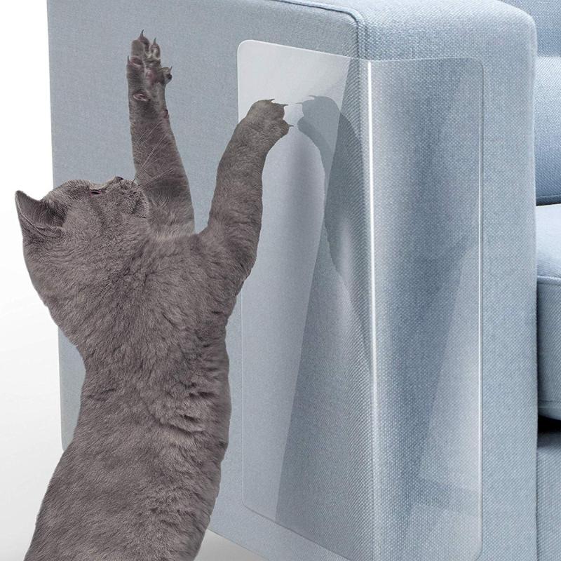 

2Pcs/set Pet Cat Large Scratch Guard Mat Cats Scratching Guard Post Furniture Sofa Cover Protector Pads For Leather Chairs Pets