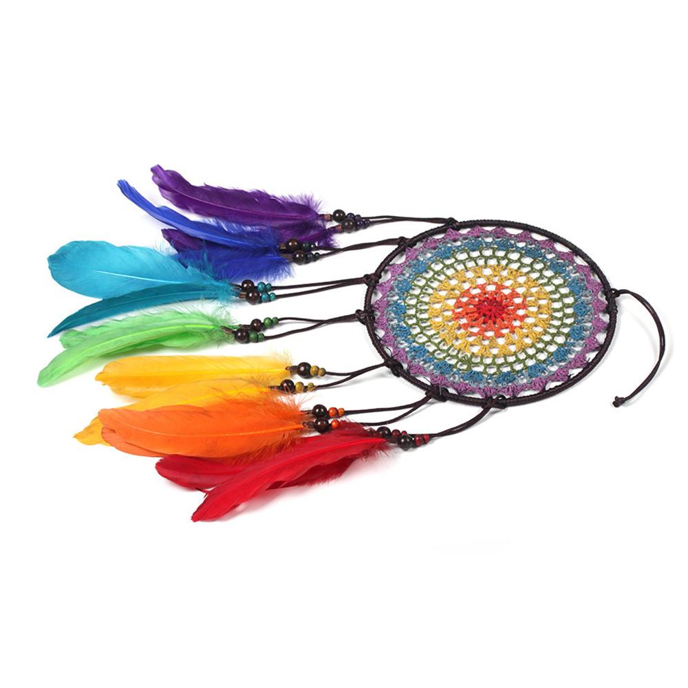DREAM CATCHER Knitted Cotton Handmade Fairy Fantasy Dreamcatcher Large Size NEW