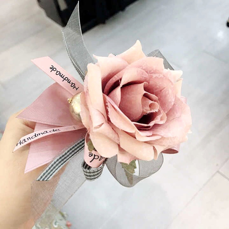 

Japanese Korean Simple Big Flowers Bow Tie Lace Headwear Elastic Hair Bands Girl Women Fashion Ponytail Holder Hair Accessories