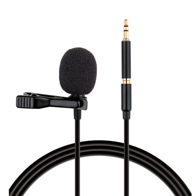 

Mini Microphone Condenser Clip-on Lapel Lavalier Mic Wired Mikrofo/Microfon for Phone for Laptop Microphone 3.5mm Jack USB Mic