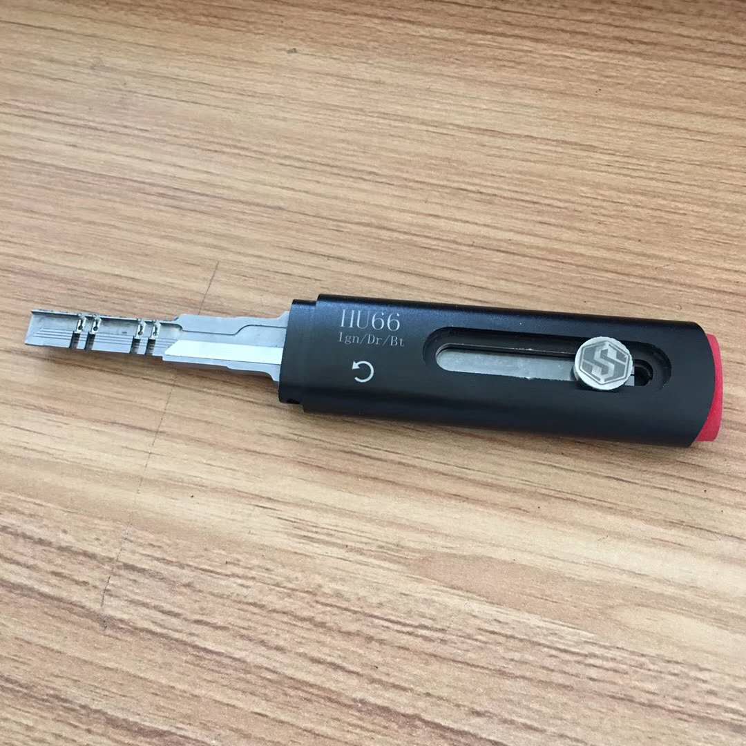 

2019 New Arrival Improved HU66 Inner Groove Lock Pick and Decoder Tools Fast Open in 10 Seconds for VW Auto Locksmith Tools