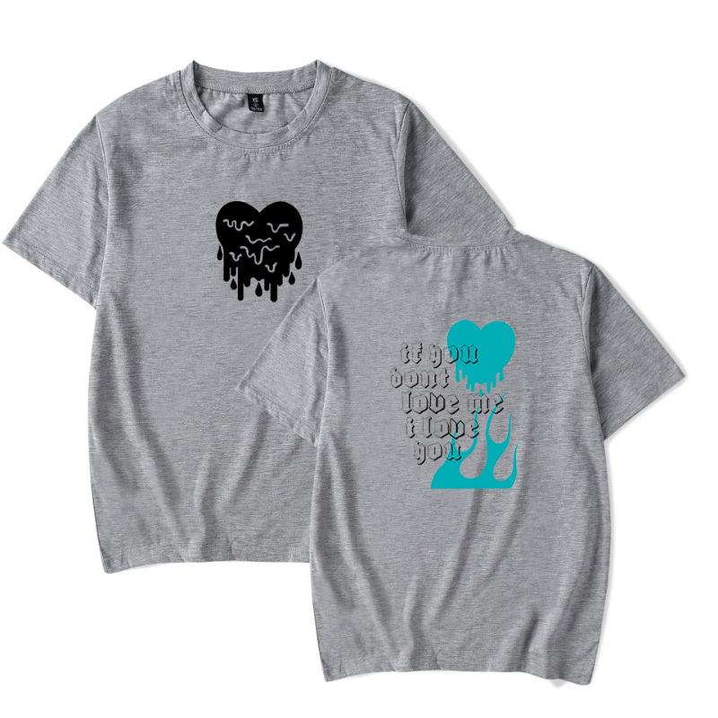 Couples T-Shirt AVANI 'IF YOU DON'T LOVE ME' T-Shirt GreggChase Hudson T-Shirt d'été à manches courtes unisexe amour coeur imprimé T-Shirt