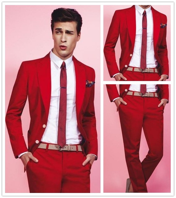 

Hot Sale Peak Lapel Wedding Tuxedos Slim Fit Suits For Men Groomsmen Suit Two Pieces Cheap Prom Formal Suits (Jacket+Pants+Tie) 229, Same as image