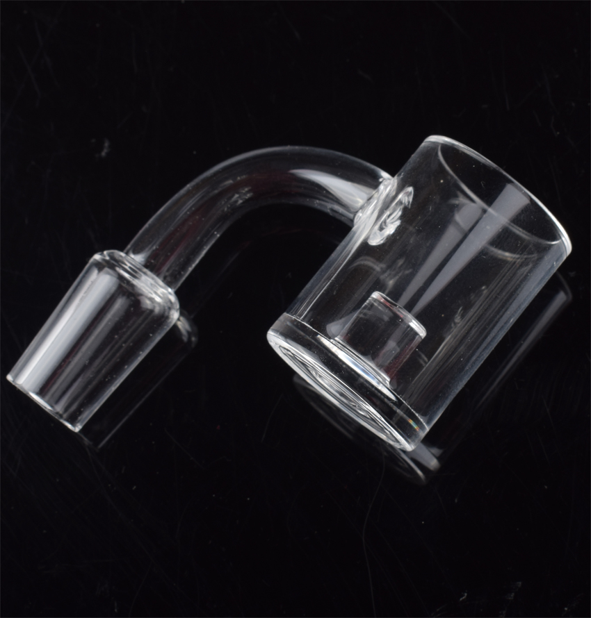 

New Flat Top XL XXL 25mm OD Core Reactor Quartz Banger Grail Nail 10mm 14mm 18mm Domeless Quartz Nail for Glass Water Pipes