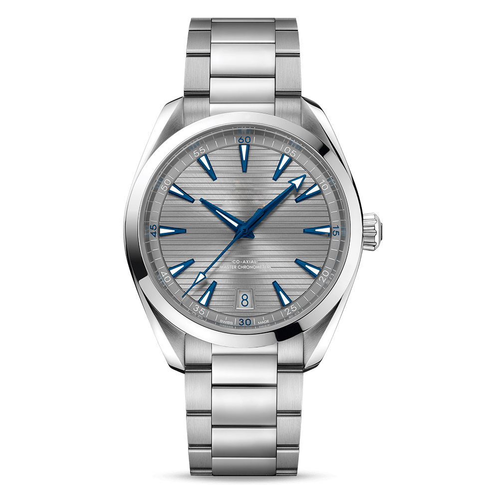 

Luxury mens watches swiss brand 8900 automatic movement aqua stainless steel band terra sapphire glass speed waterproof watch montre de luxe, Silver green