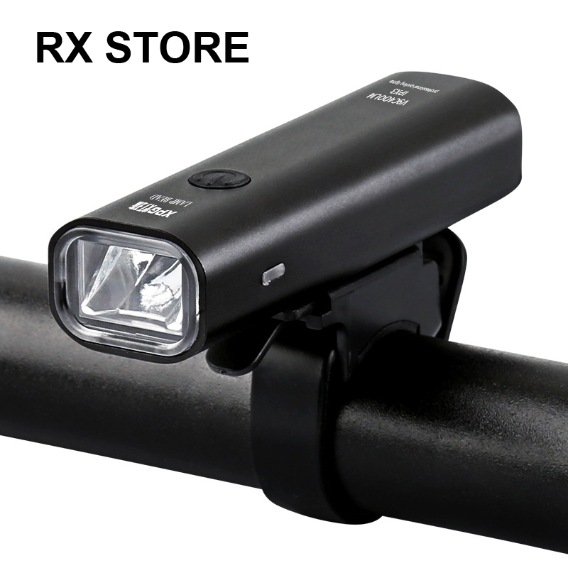 

400LM USB Rechargeable Bike Front Light Waterproof MTB Bicycle Light Wiht Taillight 3 Mode Led Cycling Headlight Bike Accessorie