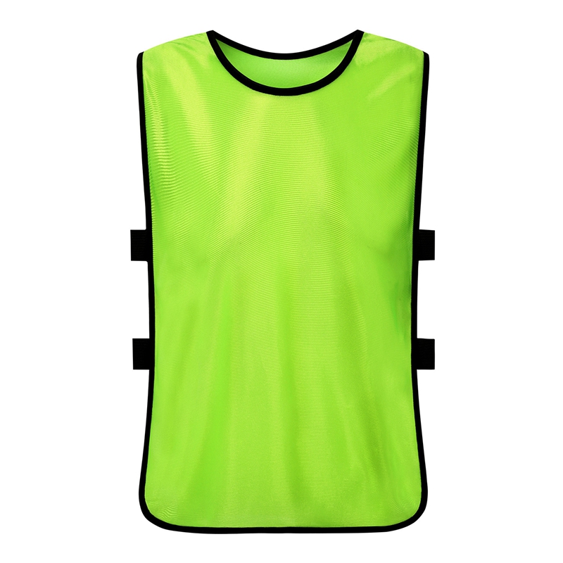 

Adult Basketball Training Team Clothing Soccer Jersey Substitute Fighting 1 Set Of 6 Pieces Motocycle Racing, Fluorescent green