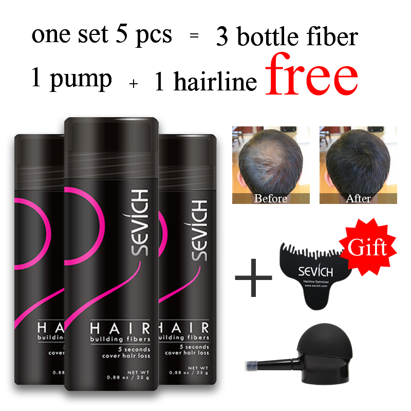 Sevich Hair Loss Product One Kit 25g Hair Building Fiber Hair