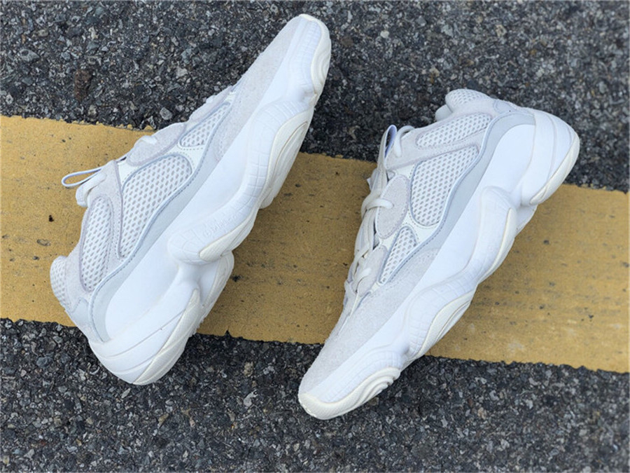 

Top Authentic 5boost 500 Desert Rat Men Women Running Shoes Bone White Fv3573 Salt Super Moon Yellow Utility Black Blush With Original Box