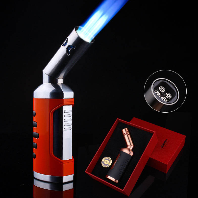 

Four Turbo Lighter Gas Lighter Metal Kitchen BBQ Lighters Smoking Accessories Firepow Cigarettes Lighters Gadgets For Men