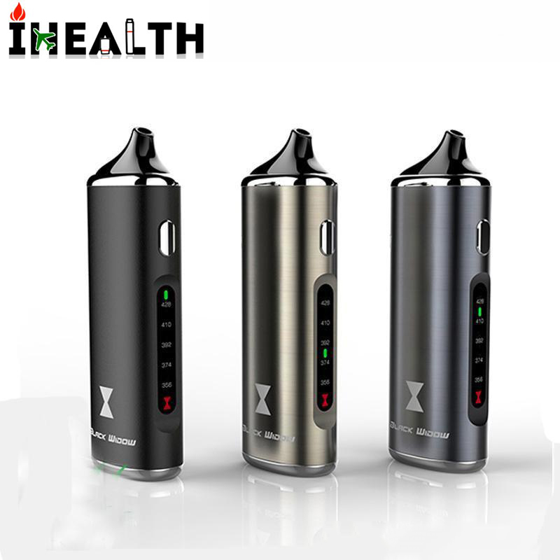 

Original Kingtons Black Widow Kit Built-in 2200mAh battery Dry Herb Wax Oil 3 In 1 kit