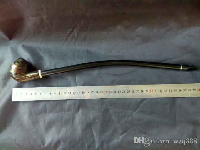 

Long wood pipe Wholesale Glass bongs Oil Burner Glass Water Pipes Oil Rigs Smoking Free