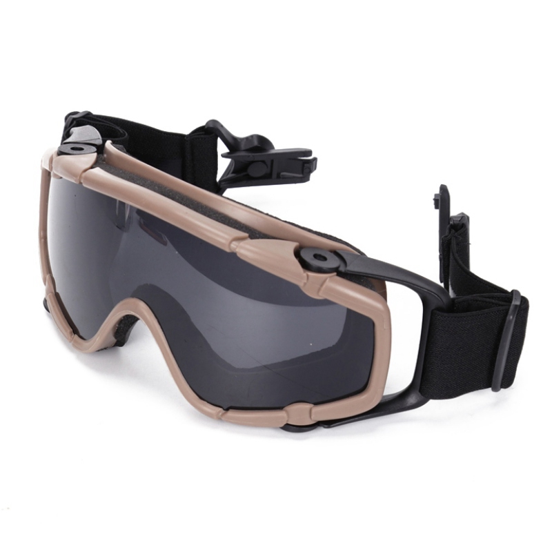 Ballistic goggles anti-fog militare tattico occhiali di sicurezza bicicletta moto occhiali di protezione