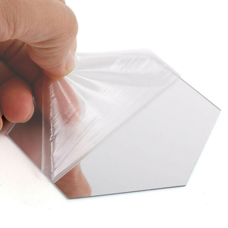 

24Pcs 3D Mirror Hexagon Wall Stickers Removable Art Decal Home Decor Mural DIY