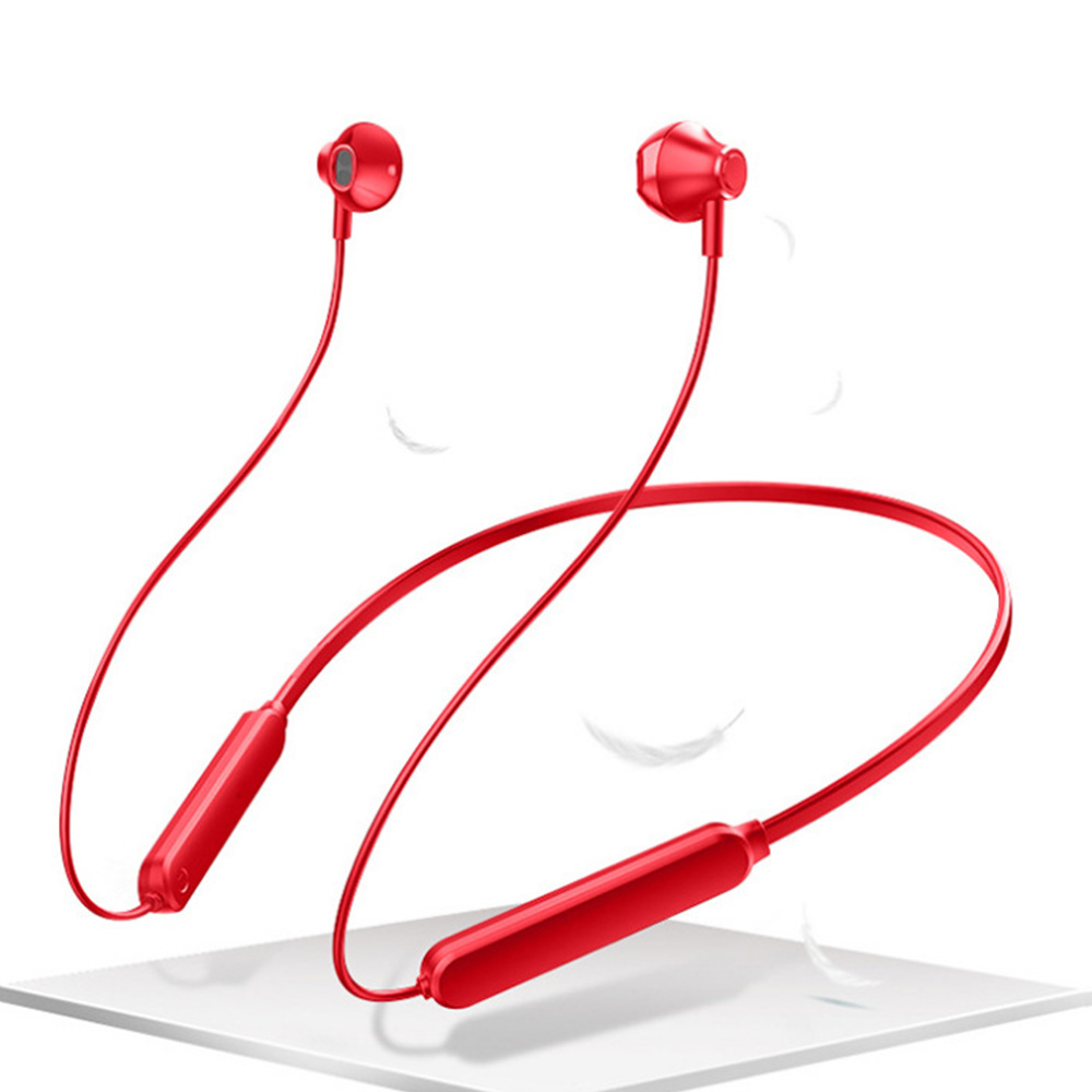

Hot A10 Magnet Sport Headphones Neck-mounted Wired Waterproof Stereo Earphones Earbuds Bass Headset for Samsung smartphones with Retail Box, Mixed colors