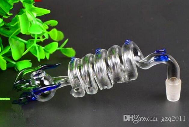 

5 ring dragon pot Wholesale Glass bongs Oil Burner Glass Water Pipes Oil Rigs Smoking Free