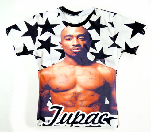 

Newest Popular Singer Rapper Tupac 2pac T Shirt Men Women Unisex Funny 3d Print Summer Short Sleeve O Neck Crewneck Casual Tops A150, Multi