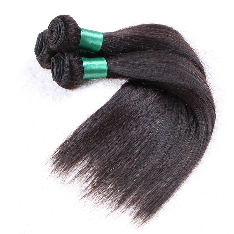 

Elibess Hair Grade 9A--Double weft Hair 100% Human Brazilian Remy Hair Silk straight 100g/Piece &3 Bundles/Lot, Free DHL